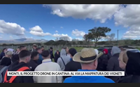 monti il progetto drone in cantina al via la mappatura dei vigneti