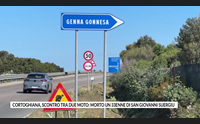 cortoghiana scontro tra due moto morto un 33enne di san giovanni suergiu
