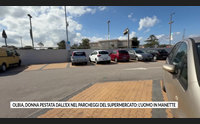olbia donna pestata dall ex nel parcheggi del supermercato l uomo in manette