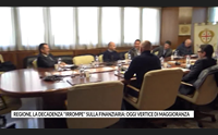 regione la decadenza irrompe sulla finanziaria oggi vertice di maggioranza