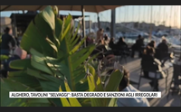 alghero tavolini selvaggi basta degrado e sanzioni agli irregolari