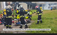 lotta agli incendi e protezione civile nel nuorese una maxi esercitazione europea
