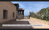 argentiera divieto di accesso alle spiagge i residenti siamo cittadini dimenticati