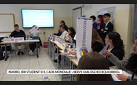 nuoro 300 studenti e il caos mondiale serve dialogo ed equilibrio