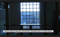 carceri sarde scoppiano 100 detenuti trasferiti nelle colonie penali