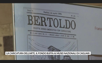 la caricatura dell arte il fondo buffa ai musei nazionali di cagliari