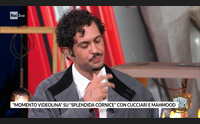 momento videolina su splendida cornice con cucciari e mahmood