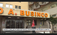 businco concluso in tarda mattinata il trasferimento dei pazienti al brotzu