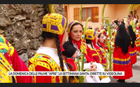 la domenica delle palme apre la settimana santa dirette su videolina