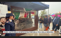 olbia l auto della scorta di falcone nella teca della memoria