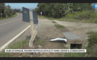 alba di sangue muore motociclista di 37 anni grave il conducente