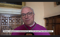 pasqua il messaggio di monsignor baturi la vita che legittima ogni speranza
