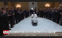 papa francesco il dolore profondissimo della governatrice todde