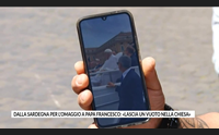 dalla sardegna per l omaggio a papa francesco lascia un vuoto nella chiesa