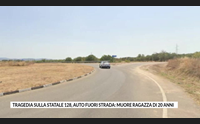tragedia sulla statale 128 auto fuori strada muore ragazza di 20 anni