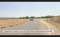 tragedia sulla statale 128 auto fuori strada muore ragazza di 20 anni