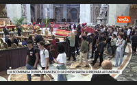 la scomparsa di papa francesco la chiesa sarda si prepara ai funerali