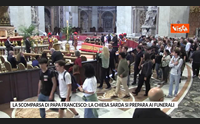 la scomparsa di papa francesco la chiesa sarda si prepara ai funerali