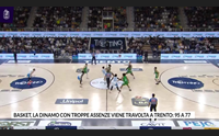 basket la dinamo con troppe assenze viene travolta a trento 95 a 77
