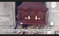 cagliari furto sacrilego profanate le tombe dei rom nel cimitero di san michele