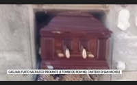 cagliari furto sacrilego profante le tombe dei rom nel cimitero di san michele