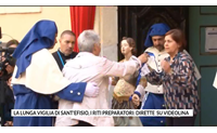 la lunga vigilia di sant efisio i riti preparatori dirette su videolina