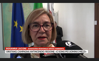 oristano campagna antincendio regione ci sono pi uomini e mezzi