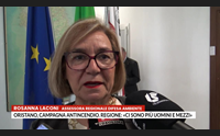 oristano campagna antincendio regione ci sono pi uomini e mezzi