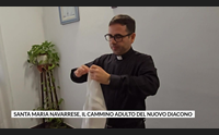 santa maria navarrese il cammino adulto del nuovo diacono