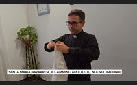 santa maria navarrese il cammino adulto del nuovo diacono