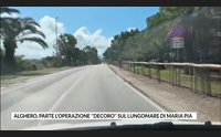 alghero parte l operazione decoro sul lungomare di maria pia