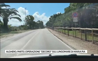 alghero parte l operazione decoro sul lungomare di maria pia