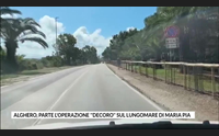 alghero parte l operazione decoro sul lungomare di maria pia