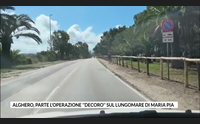 alghero parte l operazione decoro sul lungomare di maria pia
