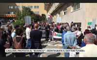 cagliari protesta al businco reintegrate il dottor tuveri
