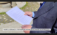 nuoro la denuncia a noi neppure un euro per ricordare salvatore satta