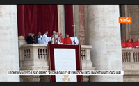 leone xiv verso il suo primo regina caeli le emozioni degli agostiani di cagliari