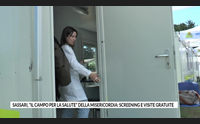 sassari il campo per la salute della misericordia screening e visite gratuite