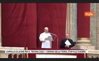l appello di leone per il regina caeli grandi della terra stop alle guerre