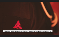 cagliari joint stars for charity weekend di iniziative benefiche