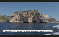 cagliari accessi e sentieri per sant elia cala mosca e cala fighera
