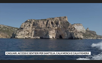 cagliari accessi e sentieri per sant elia cala mosca e cala fighera