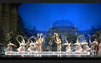 applausi al lirico per la bella addormentata con il balletto dell opera di riga