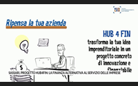 sassari progetto hub4fin la finanza alternativa al servizio delle imprese