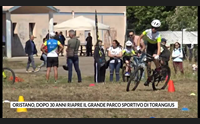 oristano dopo 30 anni riapre il grande parco sportivo di torangius