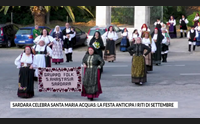sardara celebra santa maria acquas la festa anticipa i riti di settembre
