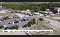 sassari il rilancio del litorale parte dal restyling della rotonda di platamona