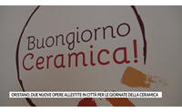 oristano due nuove opere allestite in citt per le giornate della ceramica