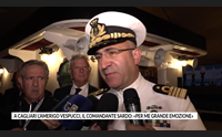 a cagliari l amerigo vespucci il comandante sardo per me grande emozione