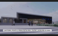 capoterra posata la prima pietra per il teatro lavori per un anno